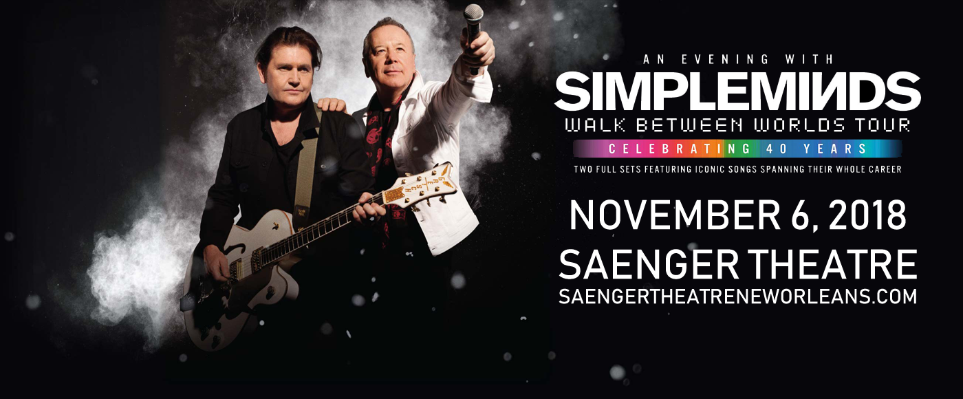 Simple Minds at Saenger Theatre - New Orleans