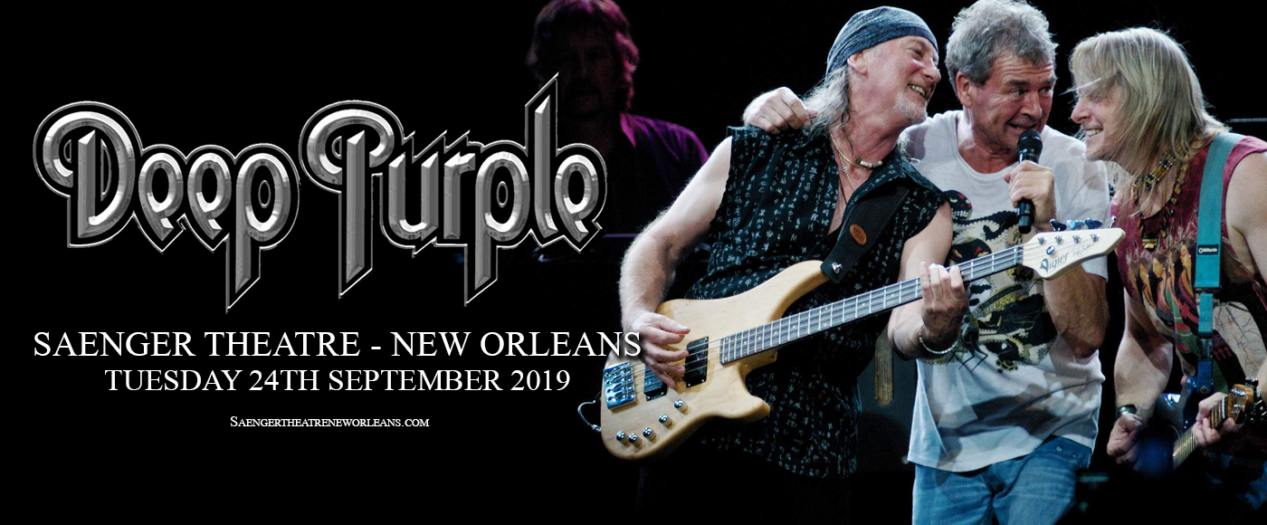 Deep Purple at Saenger Theatre - New Orleans