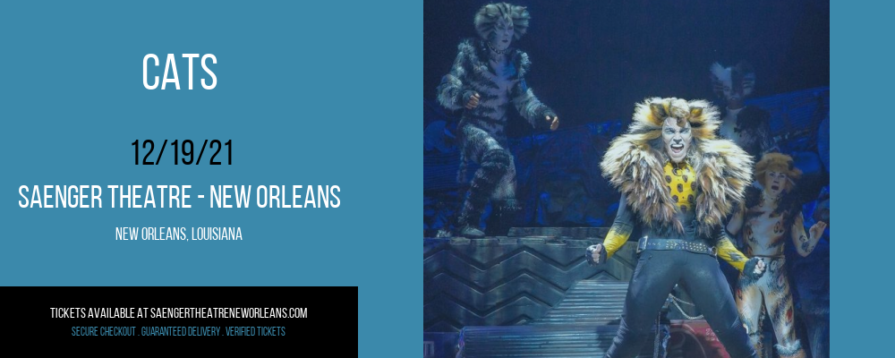 Cats at Saenger Theatre - New Orleans