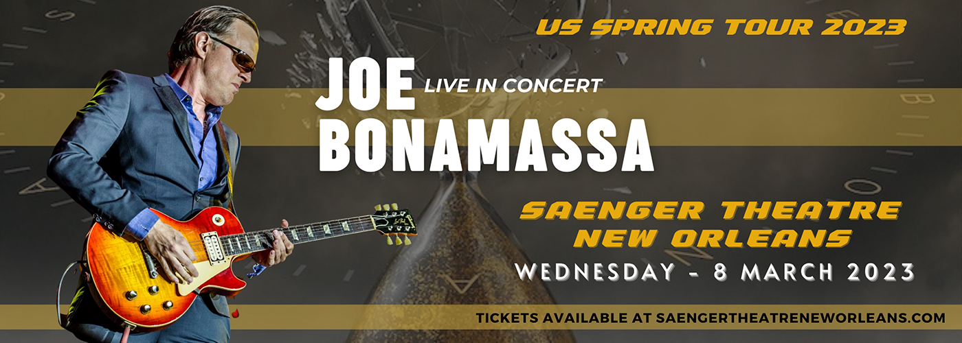 Joe Bonamassa at Saenger Theatre - New Orleans
