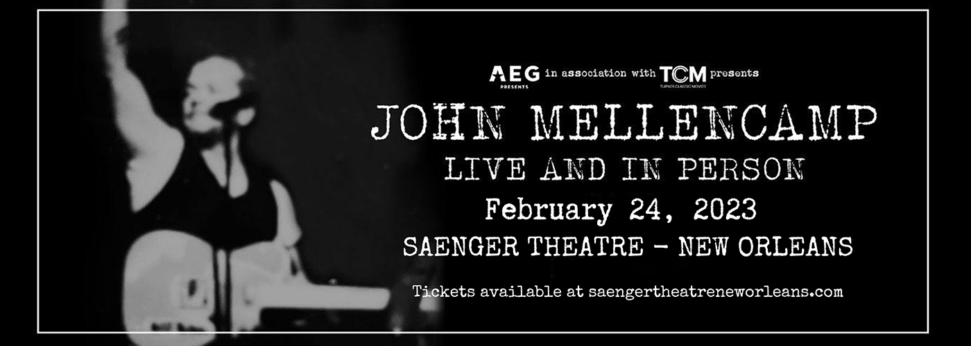 John Mellencamp at Saenger Theatre - New Orleans