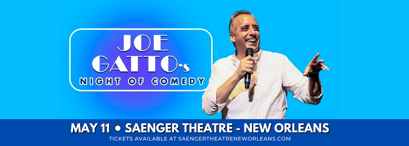 Joe Gatto at Saenger Theatre - New Orleans