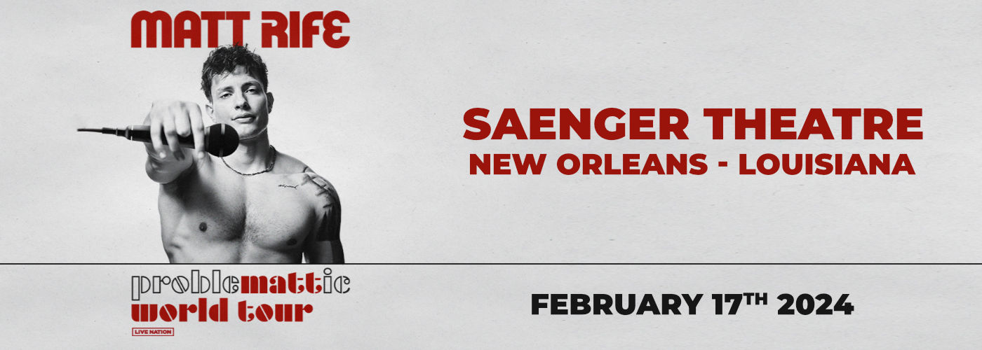 Matt Rife at Saenger Theatre - New Orleans