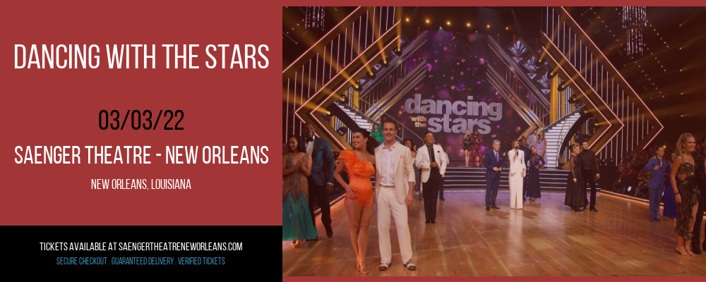 Dancing With The Stars at Saenger Theatre - New Orleans