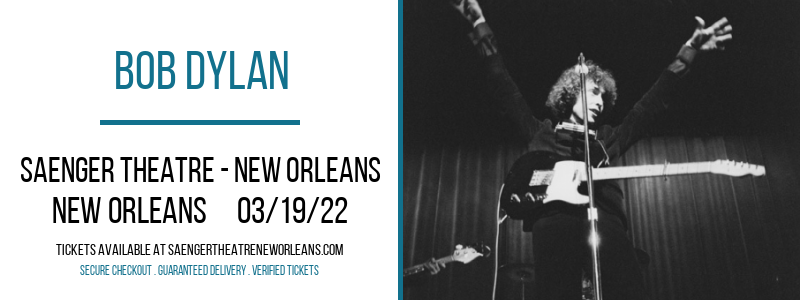 Bob Dylan at Saenger Theatre - New Orleans