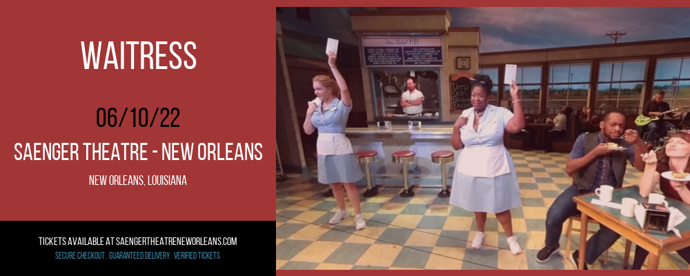 Waitress at Saenger Theatre - New Orleans