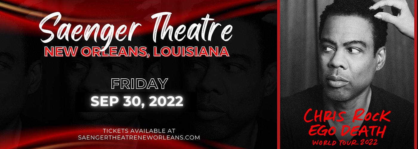 Chris Rock at Saenger Theatre - New Orleans