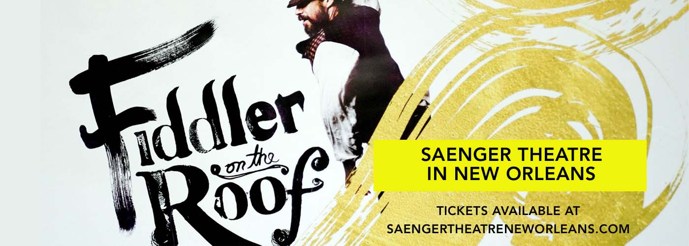 Fiddler On The Roof Tickets