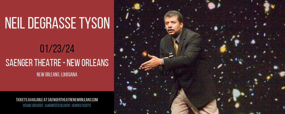 Neil deGrasse Tyson at Saenger Theatre