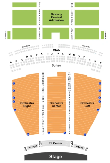 saenger theatre seating chart