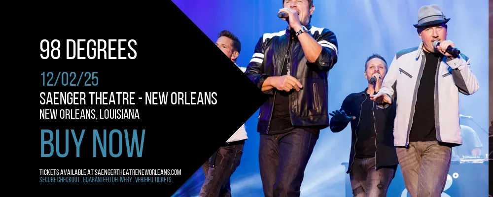 98 Degrees at Saenger Theatre