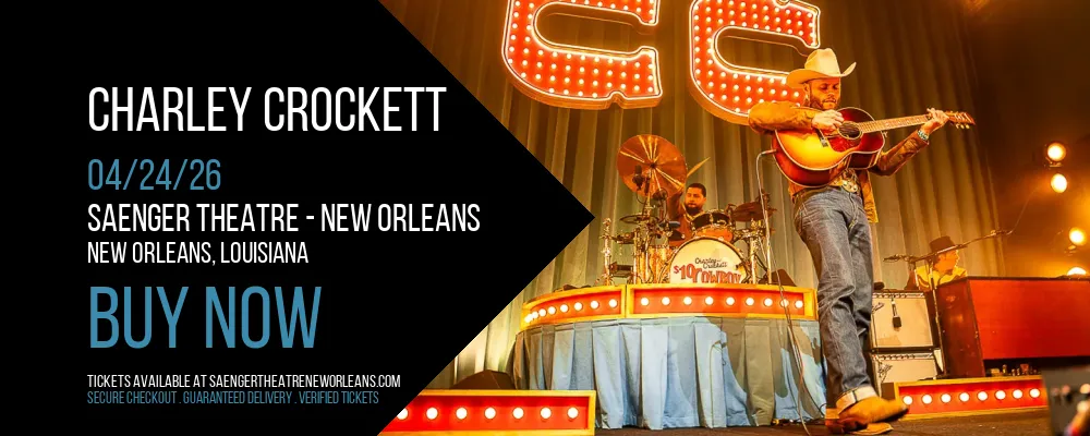 Charley Crockett at Saenger Theatre