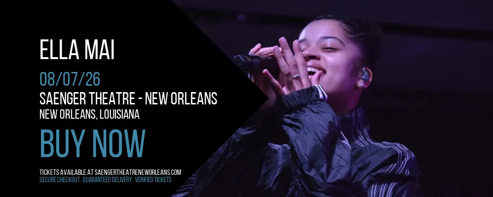 Ella Mai at Saenger Theatre