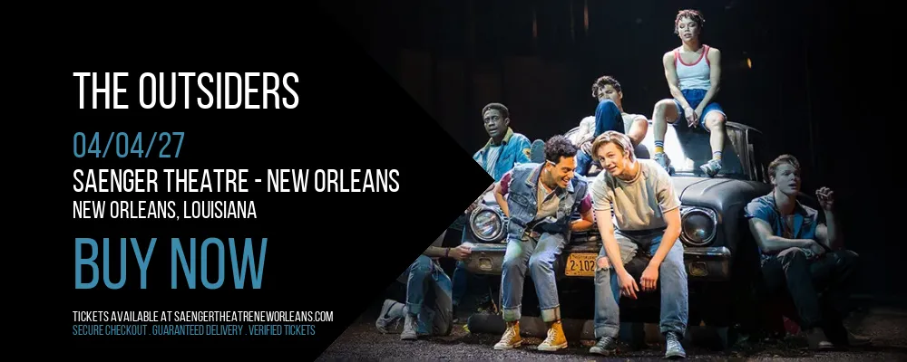 The Outsiders at Saenger Theatre